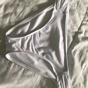 White Bathing Suit Bottoms
